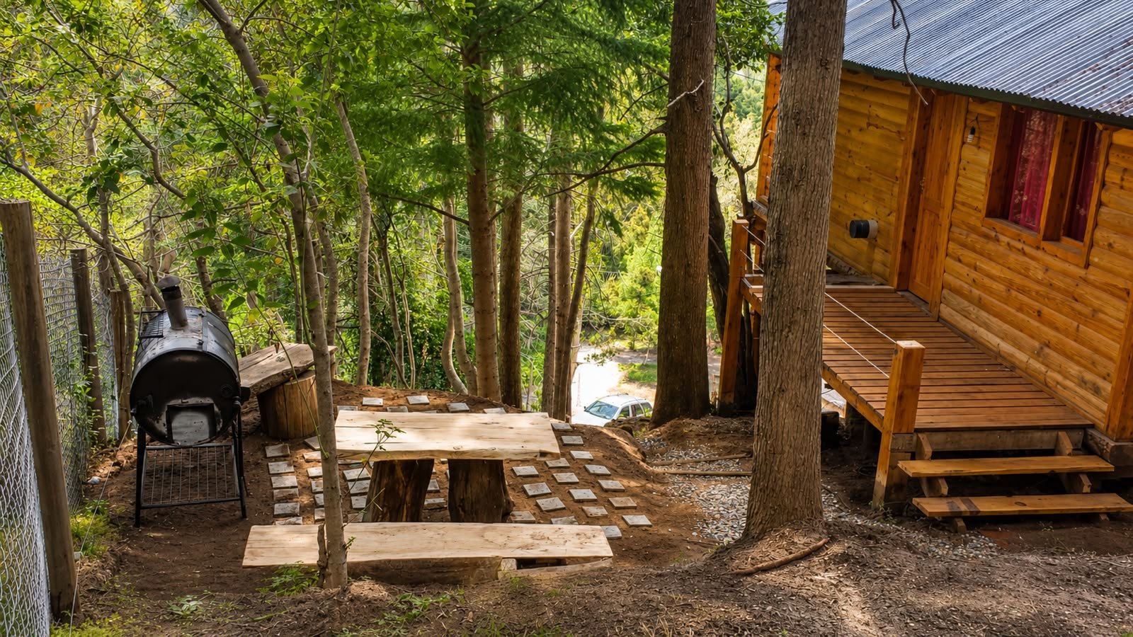 Cabaña Forest - Villa Arelauquen, zona residencial Los Cohiues.